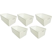 Amazon.co.jp: イノマタ化学 収納バスケット ネームバスケット ワイド