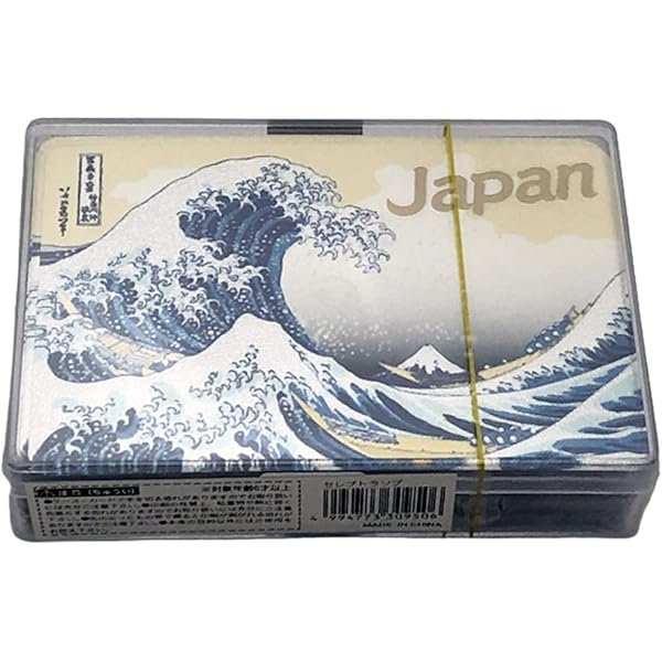 Amazon.co.jp: トランプ 葛飾北斎 浪裏 版画 浮世絵 富嶽三十六景