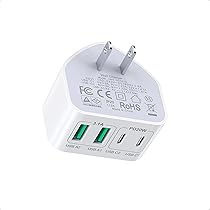 2個組 USBアダプター 白ホワイト 4ポート 急速充電器 iPhone等 2個組 USBアダプター 白ホワイト 4ポート 急速充電器 iPhone等