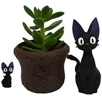 魔女の宅急便 ジジ フラワーバスケット プランター 植木鉢 ジブリ 魔女の宅急便 ジジ フラワーバスケット プランター 植木鉢