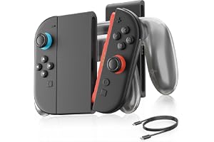 充電グリップ switch 2 ジョイコン 2 対応 USB-C充電対応・マグネット着脱式｜人間工学デザイン・LED充電表示｜Switch 2 Joycon用 コントローラーグリップ