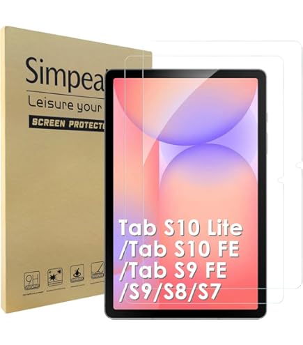 Amazon.co.jp: Hianjoo 2枚セット Samsung Galaxy Tab S9 FE / S9 対応