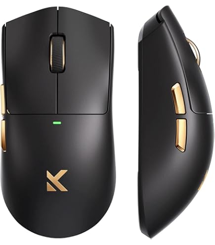 MCHOSE ワイヤレス ゲーミング マウス AX5 Pro Max ブラック Amazon | MCHOSE AX5 PRO MAX マグネシウム合金ゲーミングマウス
