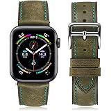 sumo56 Apple Watch バンド プエブロレザー 本革 アップルウォッチ バンド 38mm 40mm 41mm 42mm 44mm 45mm for iWatch Series 7/6/5/4/3/2/1/SE に対応 メンズ レディース