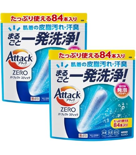 Amazon.co.jp: アタック 【ケース販売】ZERO パーフェクトスティック