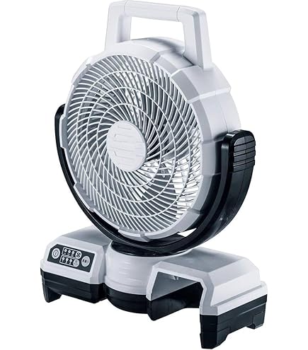 Amazon.co.jp: マキタ 充電式ファン羽根径23.5cm白(18/14.4V) AC