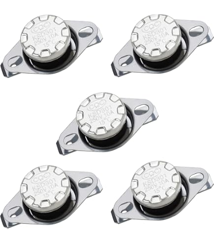 Aopin熱制御スイッチKSD301通常閉鎖NC 155度250V高電流20A Amazon.co.jp: Aopin熱制御スイッチKSD301通常閉鎖NC 60度250V高