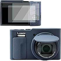 DC-TZ99 お得なセット超美品 シリコンカバー速写ストラップ保護フィルム2枚 Amazon | for LUMIX DC-TZ99 ケース +2枚フィルムシリコーン 保護