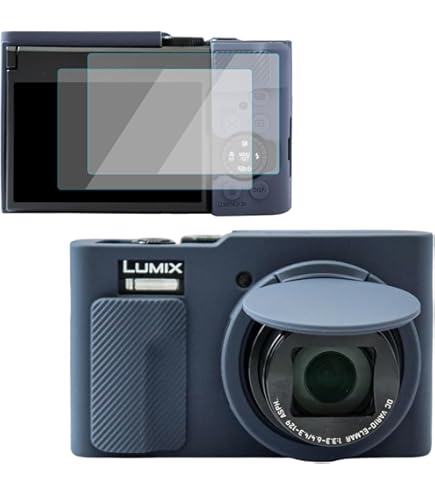 Amazon | for LUMIX DC-TZ99 ケース+2枚フィルム シリコーン 保護