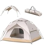 ✨新品✨ワンタッチテント 4人用 キャンプ 簡単設営 UVカット アウトドア Amazon.co.jp: ワンタッチテント 4人用 キャンプテント