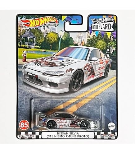 Amazon | Hot Wheels Car Culture Nissan Silvia (s15) 1/5, White