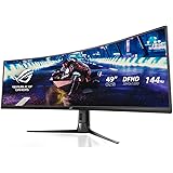 ASUS ゲーミング モニター ディスプレイ ROG Strix XG49VQ 49インチ PS5対応/湾曲/32:9/3840x1080/144Hz/FreeSync/DisplayHDR 400