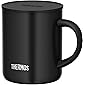 サーモス 真空断熱マグカップ ブラック 350ml JDG-350C BK
