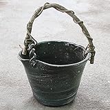 青雲つる付花入信楽焼　陶器　花器　花入　花瓶