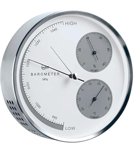 Amazon.co.jp: バリゴ 温湿気圧計 シルバー : ホーム＆キッチン