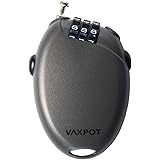 VAXPOT(バックスポット) ケーブルロック 【ケーブル長約70cm /ダイアルロック式】 VA-2830