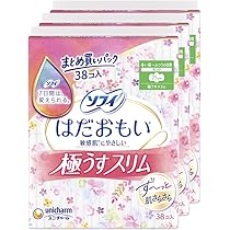 Amazon | ソフィ はだおもい 極うすスリム 210羽つき 38枚×3個