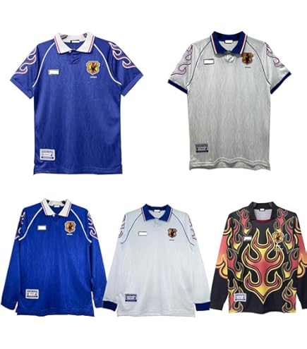 Amazon | 三浦知良 ユニフォーム 日本代表 カズ サッカー レトロ