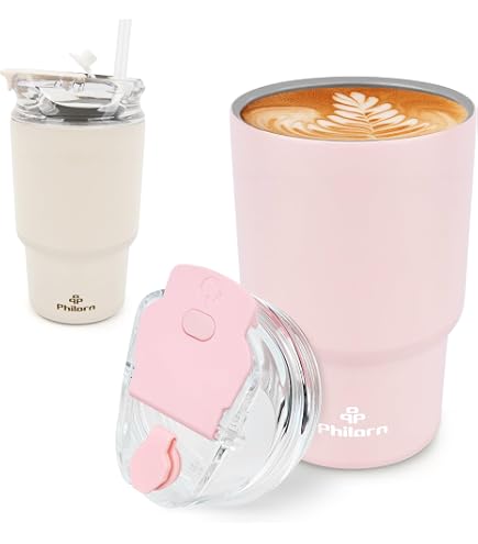 Amazon.co.jp: 魔法瓶 ピンクのヒョウ柄 タンブラー 350ml ステンレス