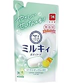 Amazon | 牛乳石鹸 ミルキィボディソープ フローラルソープの香り 詰替