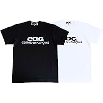 Amazon | cdgロゴ コムデギャルソン1986Tシャツ 柔らかい 丸首