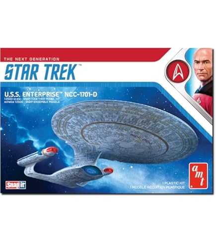 ⭐︎新品ま未開封⭐︎スタートレック　エンタープライズ　NCC-1701-D 新スタートレック」エンタープライズDを組み立てよ ─ スタジオ