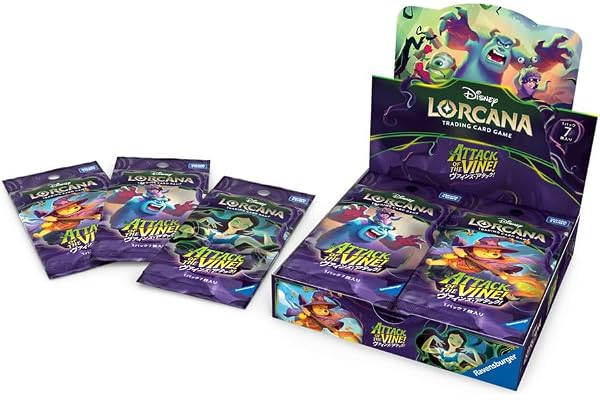 タカラトミー(TAKARA TOMY) ディズニー･ロルカナ･TCG 日本語版 ブースターパック ヴァインズ･アタック! BOX