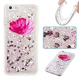 NEXCURIO アップルアイフォンシックス iPhone 6S 6 ケース 【流砂】 4.7インチ専用 衝撃防止 【強化ガラス液晶保護フィルム贈呈】 TPUソフトシリコンケース 保護シェル 超薄型 