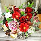 花由 ボリュームUP 季節のおまかせ 生花アレンジメント－クリスマスver【日時指定便】