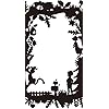 くまのプーさん影絵 ディズニー - くまのプーさん影絵 iPhoneSE/5s/5c/5 壁紙 視差効果 79622