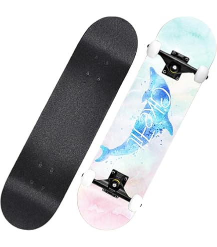 Amazon.co.jp: スケートボード スケボー 79*19cm コンプリート セット
