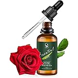 CJDUA ローズ 精油 50ml エッセンシャルオイル 純天然抽出 自然な香り アロマオイル ディフューザー・アロマストーン・お風呂・加湿器・日常生活 アロマ初心者に Rose Essential Oil