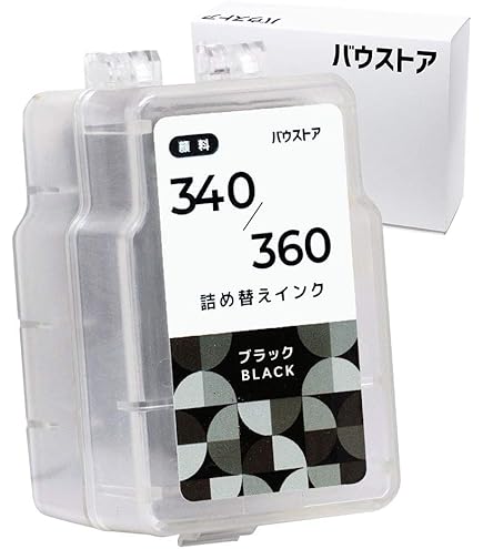 Amazon.co.jp: BC-340BK BC-360BK BC-340XL BC-360XL 2本