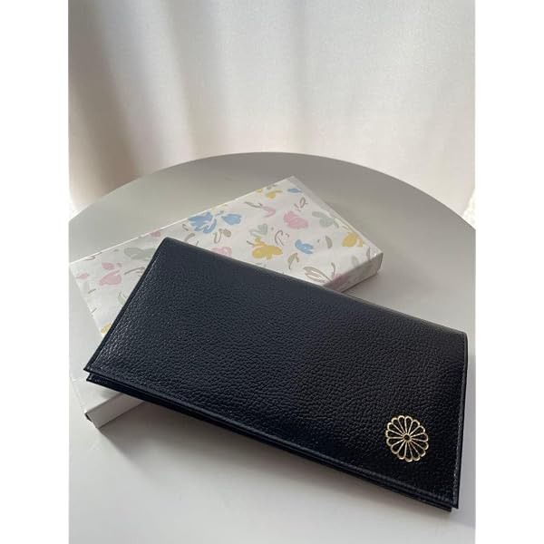 Amazon | 皇居 長財布 黒 | 財布