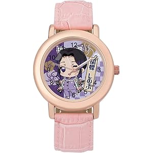 鬼滅の刃 鬼殺隊 胡蝶 しのぶ ファッション 腕時計 カジュアル うでどけい 簡易 手首 萌え かわいい うで時計