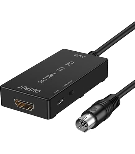 Amazon.co.jp: MEEKI セガサターンゲームコンソール用HDMI対応