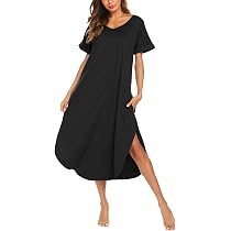 Neck Sleepwear Short Sleeve Loungewear 