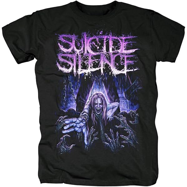 Amazon | [HDCSUN] Suicide Silence Tシャツ スーサイド・サイレンス