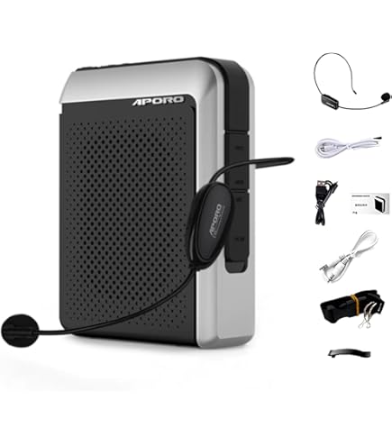 Amazon.co.jp: ハンズフリー拡声器 2.4G技術内蔵 ポータブル