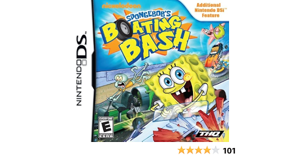 非常に良い Spongebob Boating 輸入版 Bash