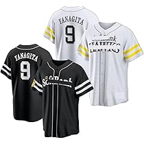 SoftBank ユニフォーム YANAGITA 9 [order]-[ob-match]-replica-