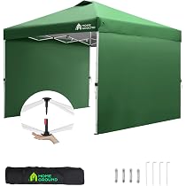 Amazon | HomeGround ワンタッチ タープテント 2.5m×2.5m 【センター