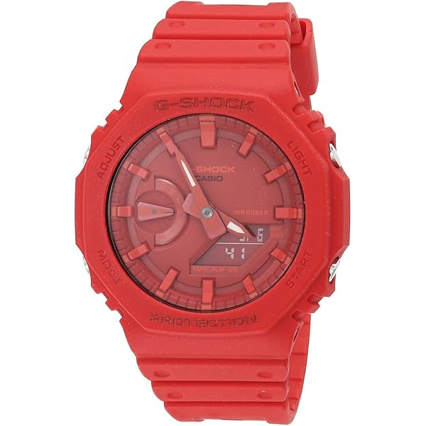 Casio] watch Gee shock carbon core guard GA-2100-4AJF Men's Red