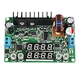 RIUDENG　ディスプレイ数値制御 電圧 レギュレータ ステップダウン電圧計 降圧コンバータ 基盤 ＋ デジタル電圧計/電流計 32V 5A 160W