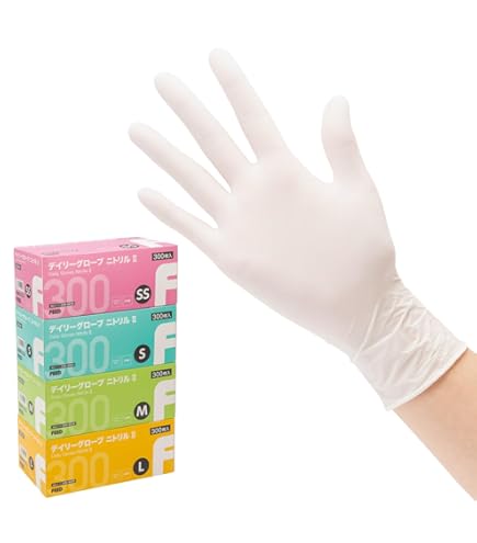 Amazon.co.jp: AQUSEAR PVC プラスチックグローブ Sサイズ パウダー無