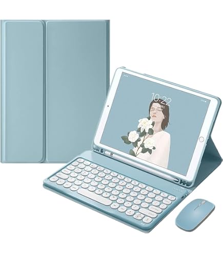 Amazon.co.jp: Galaxy Tab A9+ 11インチ用の キーボードケース 丸型
