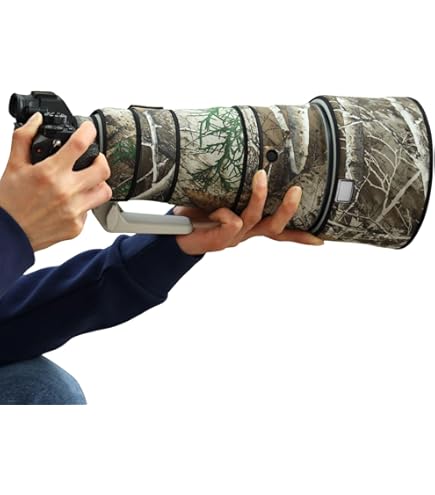 ROLANPRO Waterproof Lens Camouflage Coat Rain Cover For Canon EF 400mm - View #9