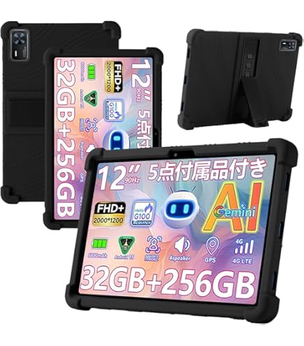 Amazon | For DOOGEE E3+/DOOGEE Tab E3+ ケース カバー 12インチ