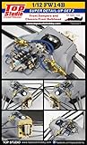 トップスタジオ 1/12 ウイリアムズ FW14B スーパーディティールアップセット 2 フロントダンパー シャーシバルクヘッド (td23227)