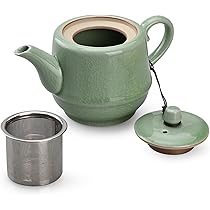 セラミック製ティーポット ストレーナー付き 61LXHwULjbL._AC_UL210_SR210,